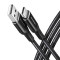 Axagon 2m Type C - USB fekete adat- és töltőkábel (BUCM-AM20AB) Axagon 2m Type C - USB fekete adat- és töltőkábel (BUCM-AM20AB)