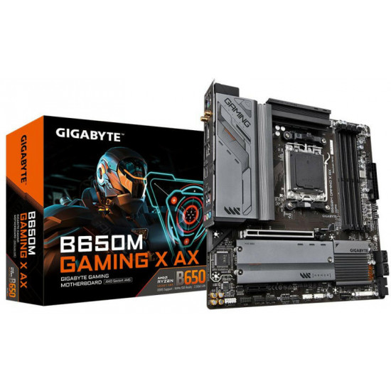 GIGABYTE B650M GAMING X AX AMD AM5 B650, mATX alaplap