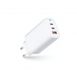 BLACKBIRD Hálózati Adapter 35W Dual USB-C, Fehér (BH1387)