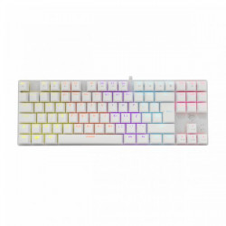 White Shark COMMANDOS Gaming billentyűzet Blue Switch fehér (GK-2106W/BL-HU)