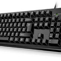 GENIUS Vezetékes Billentyűzet KB-117 USB HUN Fekete, Cseppálló (KB-117 USB BLACK)