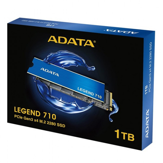 ADATA 1TB M.2 meghajtó Legend 710 SSD meghajtó (ALEG-710-1TCS)