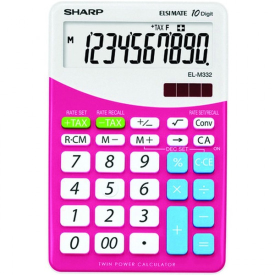 Sharp napelemes asztali számológép (ELM-332 BPK)