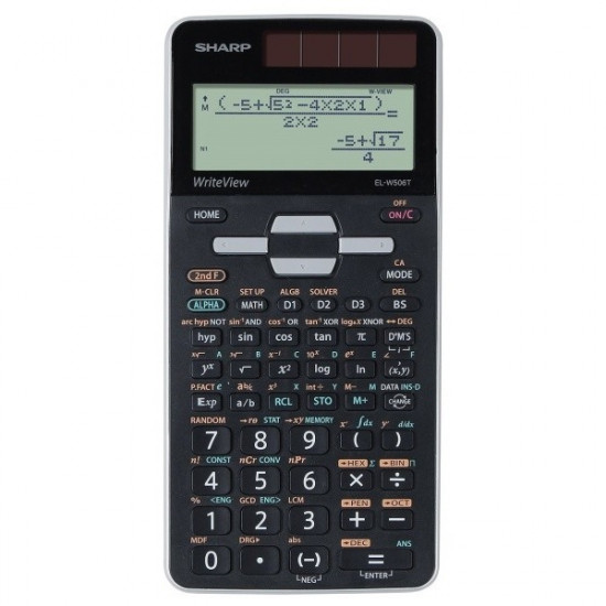 Sharp 640 funkciós tudományos számológép (ELW-506 TBSL)