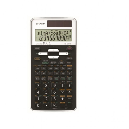 Sharp 470 funkciós tudományos számológép (EL-506 TSBWH)