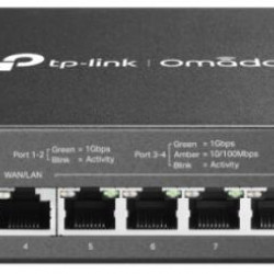 TP-LINK Vezetékes VPN Router 1xWAN(1000Mbps) + 1xWAN/LAN(1000Mbps) + 8xLAN(1000Mbps) + 2xSFP WAN/LAN(1000Mbps), ER7212PC