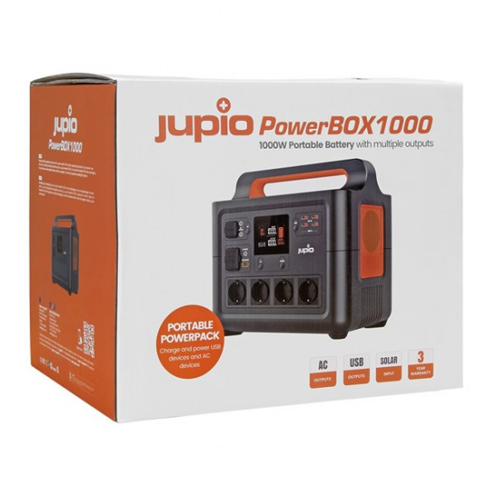 Jupio PowerBox 1000 hordozható erőmű (JPB1000EU)