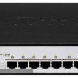 D-LINK Switch 8x1000Mbps (8xPOE) + 2xGigabit SFP Menedzselhető Rackes, DGS-1210-10MP/E