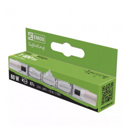 Emos R7s 80 J78 80W 1400lumen meleg fehér halogén izzó (ZE0101)