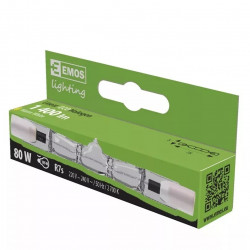Emos R7s 80 J78 80W 1400lumen meleg fehér halogén izzó (ZE0101)