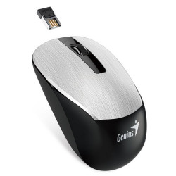 GENIUS Vezeték nélküli egér NX-7015, USB, 1200dpi, BlueEye, Ezüst (NX-7015_SILVER)