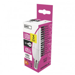 Emos classic CANDLE 40W 470lumen E14 LED gyertya izzó (ZQ3221)