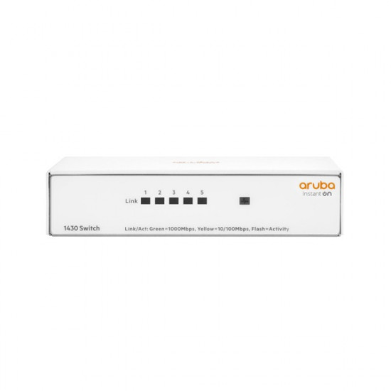 Aruba Instant On 1430 5x GbE LAN port nem menedzselhető switch