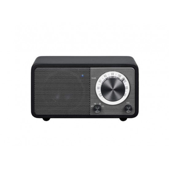 Sangean Genuine Mini Bluetooth fekete FM rádió (WR-7 MATT BLACK)