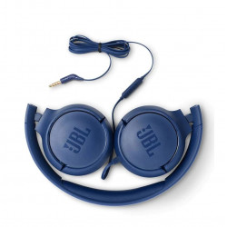 JBL T500BLU mikrofonos fejhallgató - kék (JBLT500BLU)