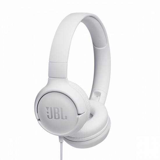JBL Tune 500 fejhallgató - fehér (JBLT500WHT)