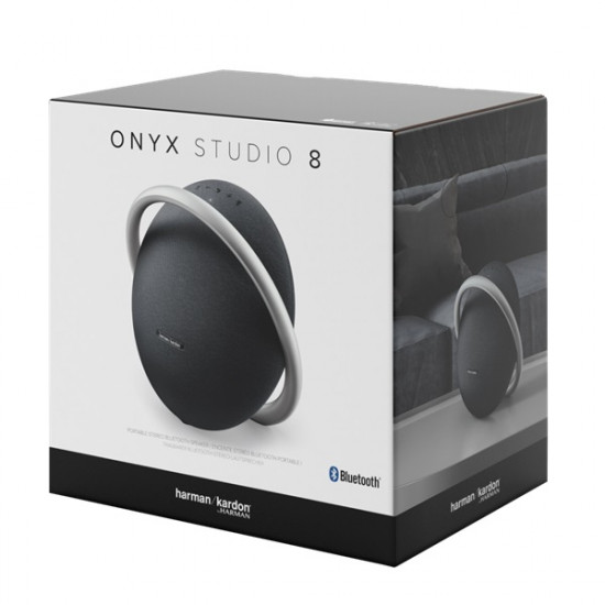 Harman Kardon Onyx Studio 8 Bluetooth hordozható multimédia hangszóró - fekete (HKOS8BLKEP)