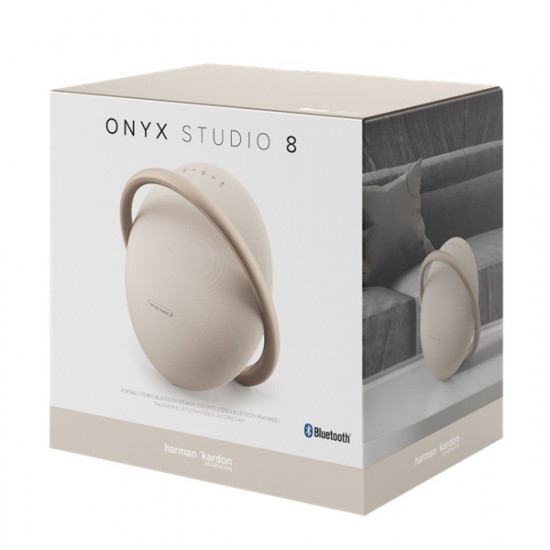 Harman Kardon Onyx Studio 8 Bluetooth hordozható multimédia hangszóró - pezsgő (HKOS8CPNEP)