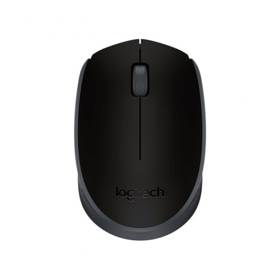 Logitech M171 vezeték nélküli egér fekete-szürke (910-004424)