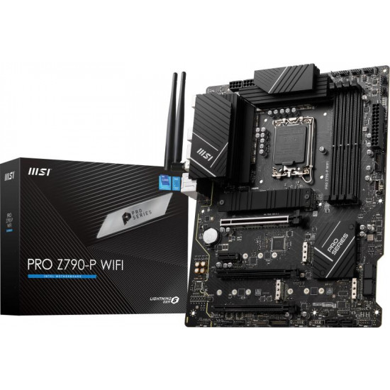 MSI PRO Z790-P WIFI Intel Z790, S1700 ATX Alaplap