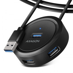 Axagon SuperSpeed USB-A ROUND hub (HUE-P1AL)