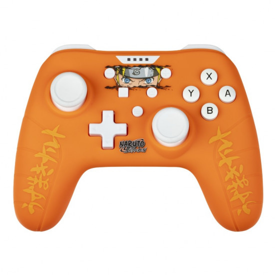 KONIX Naruto Nintendo Switch/PC Vezetékes kontroller, Narancssárga (KX-NAR-SW-PAD-ORA)