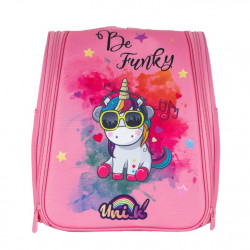 KONIX - UNIK Be Funky Nintendo Switch/Lite All In utazó Hátizsák - Rózsaszín (KX-UNIK-BE-FUNKY-BACKPACK)
