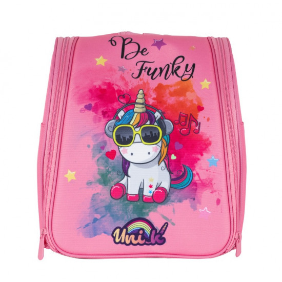 KONIX - UNIK Be Funky Nintendo Switch/Lite All In utazó Hátizsák - Rózsaszín (KX-UNIK-BE-FUNKY-BACKPACK)