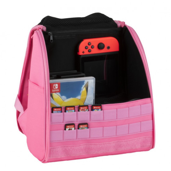 KONIX - UNIK Be Funky Nintendo Switch/Lite All In utazó Hátizsák - Rózsaszín (KX-UNIK-BE-FUNKY-BACKPACK)