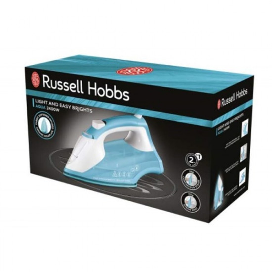 Russell Hobbs 26482-56/RH Light&Easy Brights Aqua türkizkék gőzölős vasaló (25014046001)