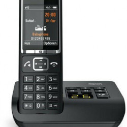 GIGASET ECO DECT Telefon Comfort 550A fekete, üzenetrögzítő (S30852-H3021-S204)