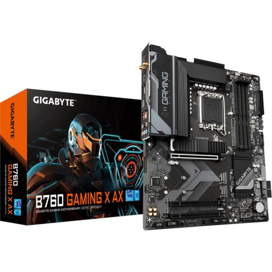 GIGABYTE B760 GAMING X AX DDR4 INTEL Z760 ATX alaplap