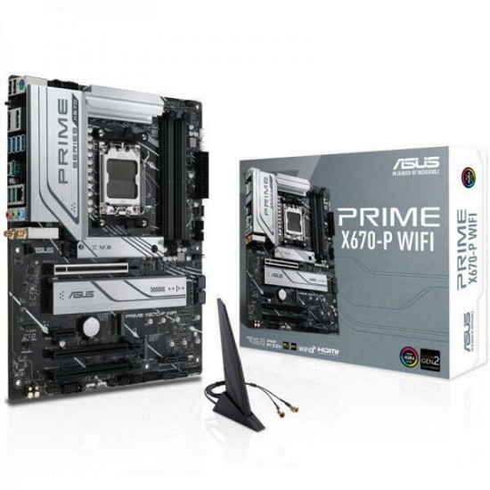 ASUS PRIME X670-P WIFI AMD X670 AM5 ATX alaplap