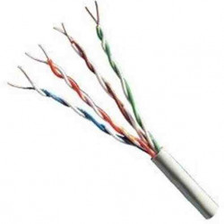 WIRETEK UTP Falikábel dobozos CAT 6 305m 26AWG beige