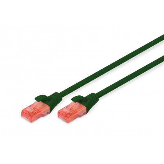 Digitus DK-1612-030/G U/UTP patch kábel CAT6 3m zöld