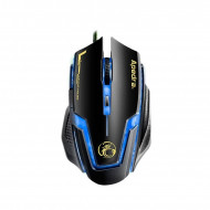 APEDRA Vezetékes egér optikai, gaming A9, 3200dpi, USB, Fekete(APEDRA A9)