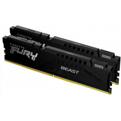 KINGSTON FURY Memória DDR5 16GB 5600MHz CL36 DIMM (Kit of 2) Beast Black EXPO
