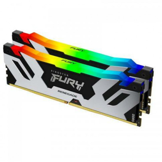KINGSTON FURY Memória DDR5 32GB 6000MHz CL32 DIMM (Kit of 2) Rendegade RGB
