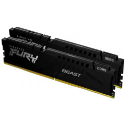 KINGSTON FURY Memória DDR5 16GB 6000MHz CL36 DIMM (Kit of 2) Beast Black EXPO
