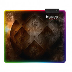 KONIX DRAKKAR PC Hetland L Színes RGB LED Gaming Egérpad 320x270mm (KX-DKP-L-HET-PC)