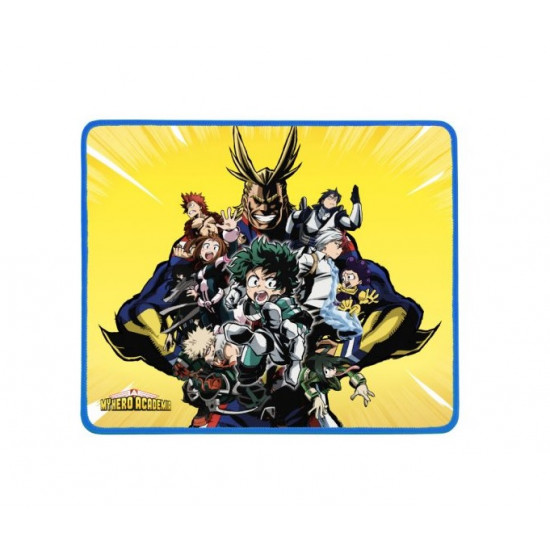 KONIX MY HERO ACADEMIA U.A 1.A Gaming Egérpad 320x270mm (KX-MHA-MP-YELLOW)