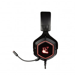 KONIX DRAKKAR Ragnarök Evo Pro Vezetékes Gaming 7.1 Stereo Mikrofonos Fejhallagtó - Fekete (KX-GH-PRO-EVO-PC)