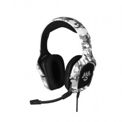 KONIX MYTHICS Ares Camo Vezetékes Gaming Stereo Mikrofonos Fejhallagtó - Fehér-terepmintás (KX-MT-ARES-UNIV)