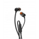 JBL Tune 110 mikrofonos fülhallgató - fekete (JBLT110BLK)