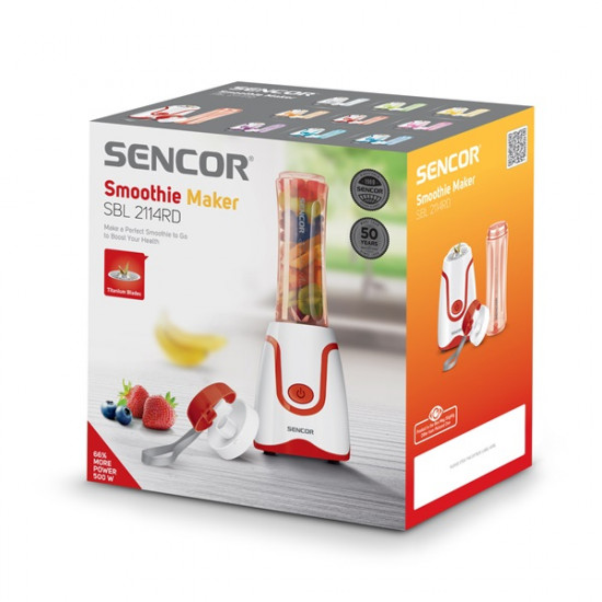 Sencor SBL 2114RD piros smoothie készítő (41013716)