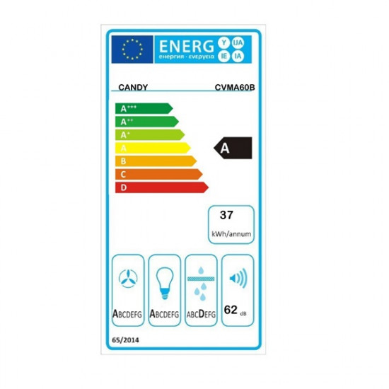 Candy CVMA60B beépíthető páraelszívó