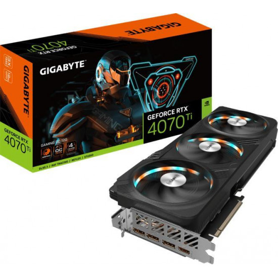 GIGABYTE Videokártya PCI-Ex16x nVIDIA RTX 4070 Ti 12GB DDR6X OC GIGABYTE Videokártya PCI-Ex16x nVIDIA RTX 4070 Ti 12GB DDR6X OC