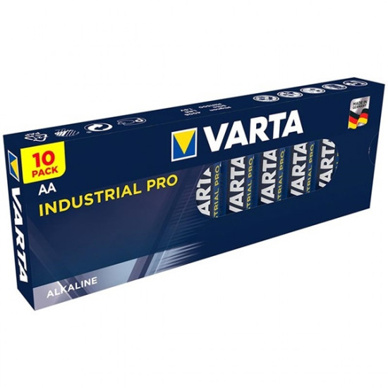 Varta Industrial Pro R6 10db AA alkáli elem (4006211111)