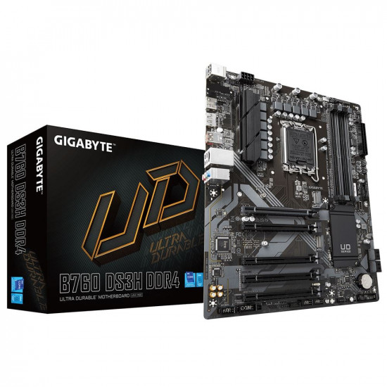 GIGABYTE B760 DS3H DDR4 INTEL Z760, ATX S1700 alaplap