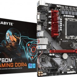 GIGABYTE B760M GAMING DDR4 INTEL Z760, mATX S1700 alaplap